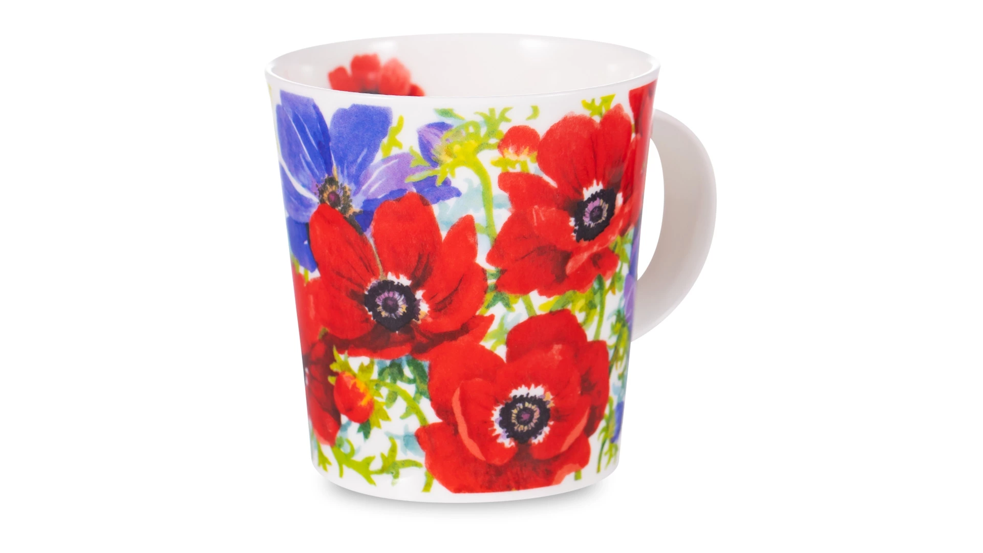 Кружка Dunoon Анемоны Ломонд 320 мл, фарфор костяной