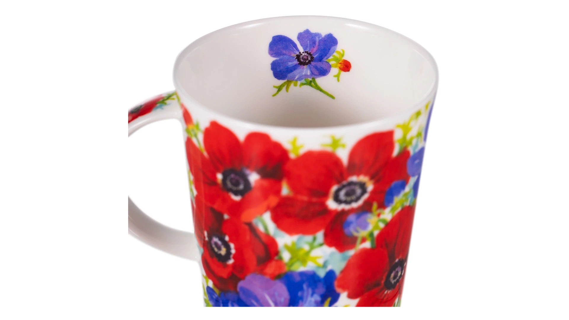 Кружка Dunoon Анемоны Ломонд 320 мл, фарфор костяной