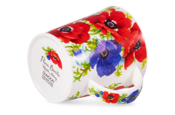 Кружка Dunoon Анемоны Ломонд 320 мл, фарфор костяной