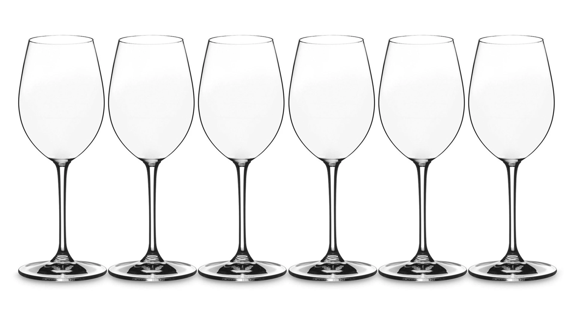 Набор бокалов для белого вина Riedel Vinum Viognier Chardonnay 370 мл, 6 шт, стекло хрустальное