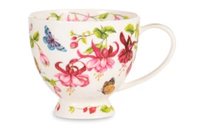Кружка Dunoon Бабочки Скай 450 мл, фарфор костяной