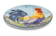 Тарелка закусочная Certified Int  Каталонский петушок желто-синий 23 см, керамика