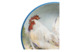 Тарелка суповая Certified Int Гальский петушок белый 23 см, керамика