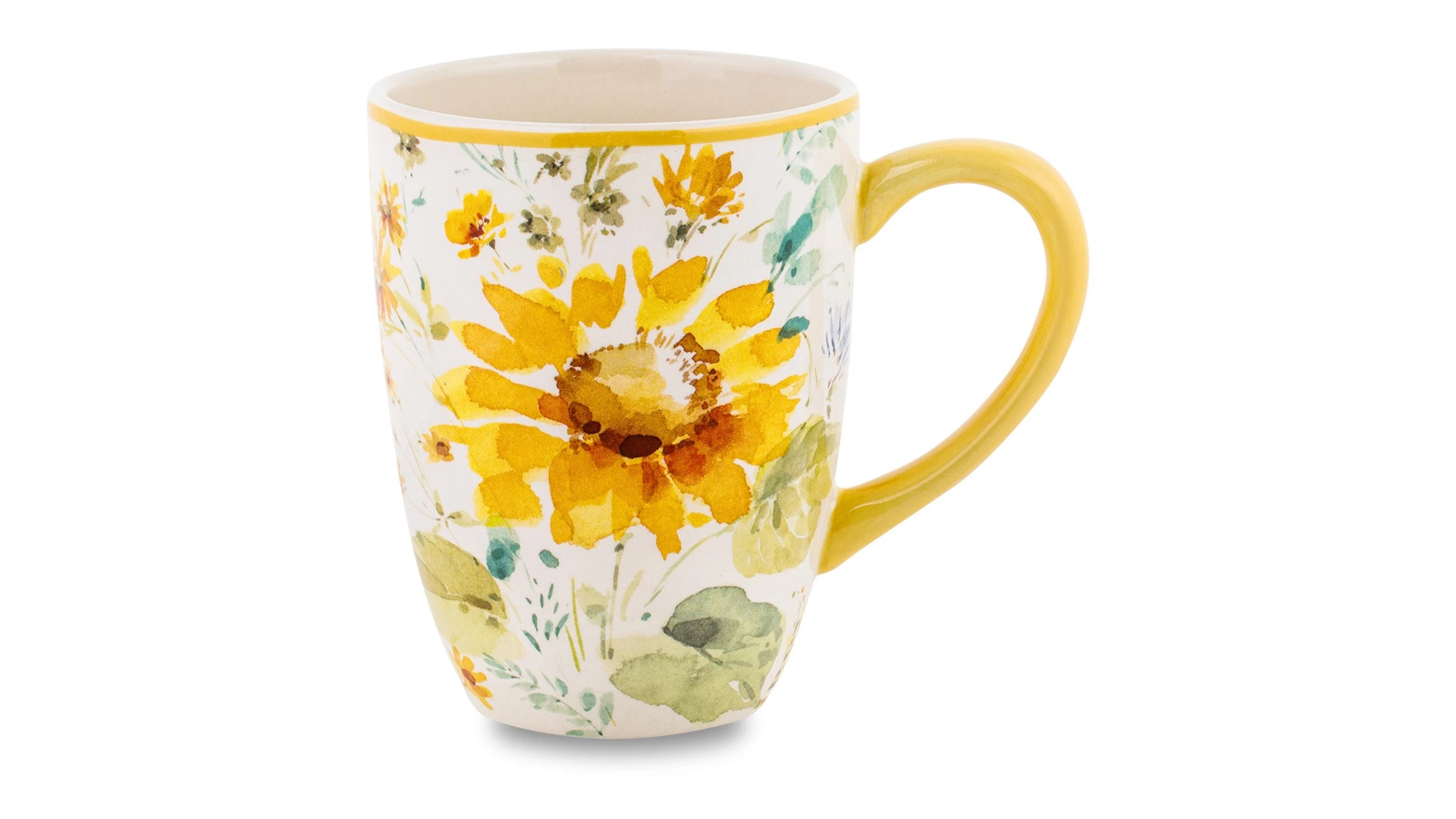 Кружка Certified Int Подсолнухи 410 мл, керамика