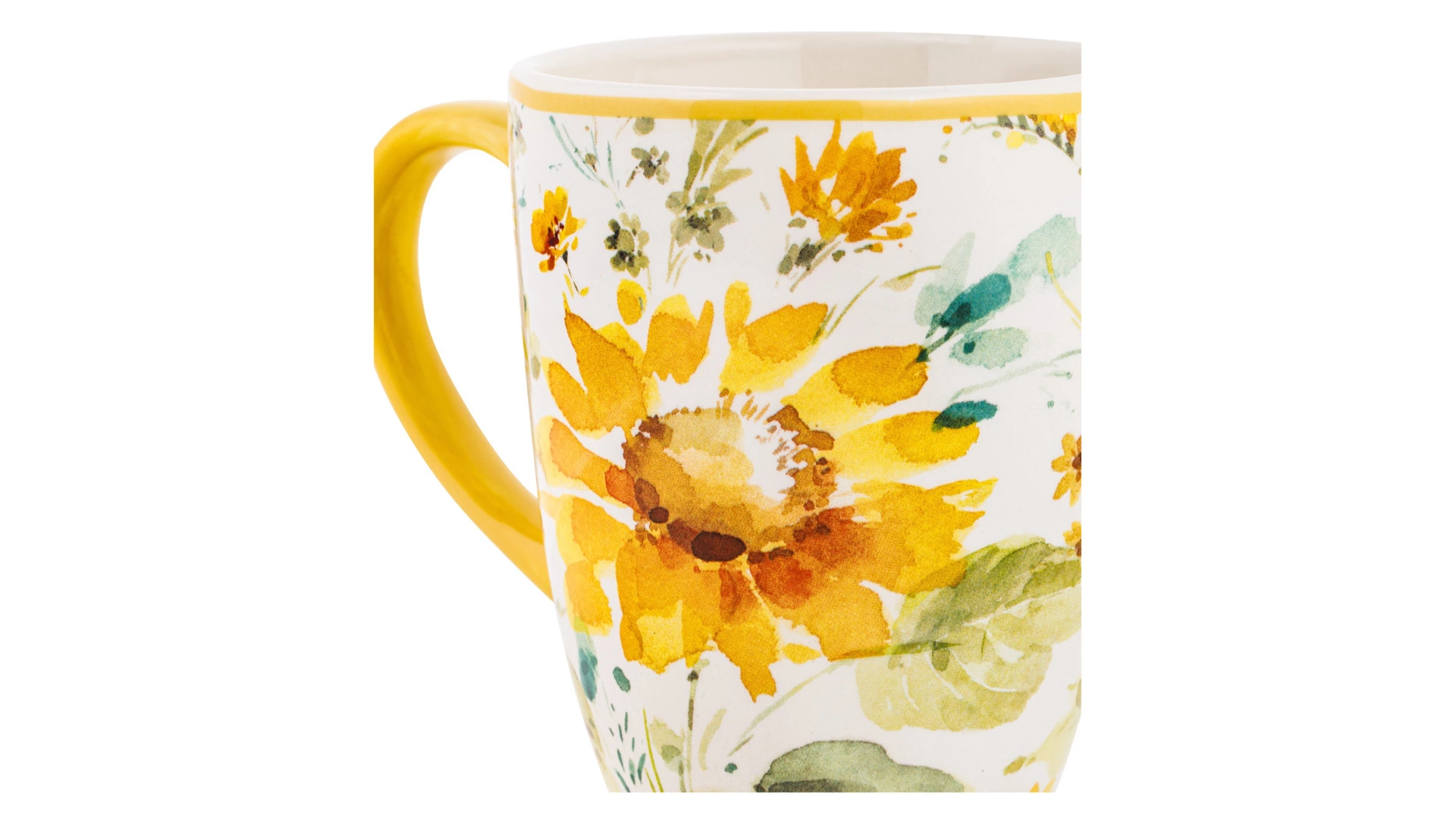 Кружка Certified Int Подсолнухи 410 мл, керамика