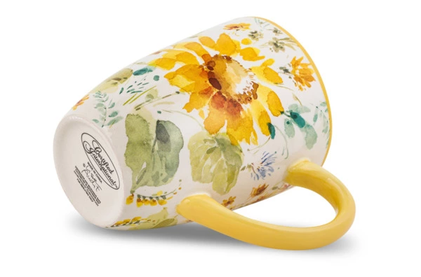 Кружка Certified Int Подсолнухи 410 мл, керамика