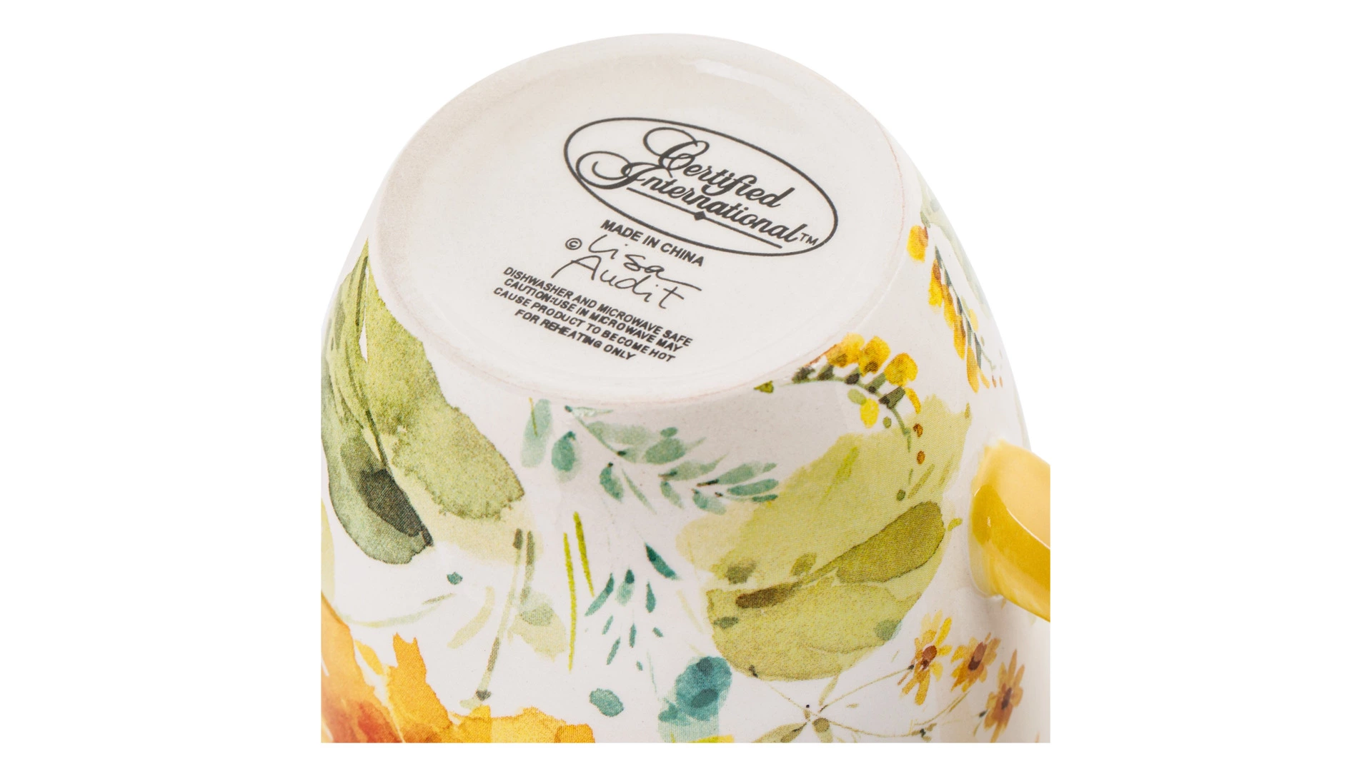 Кружка Certified Int Подсолнухи 410 мл, керамика