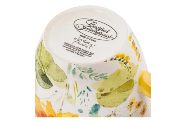 Кружка Certified Int Подсолнухи 410 мл, керамика