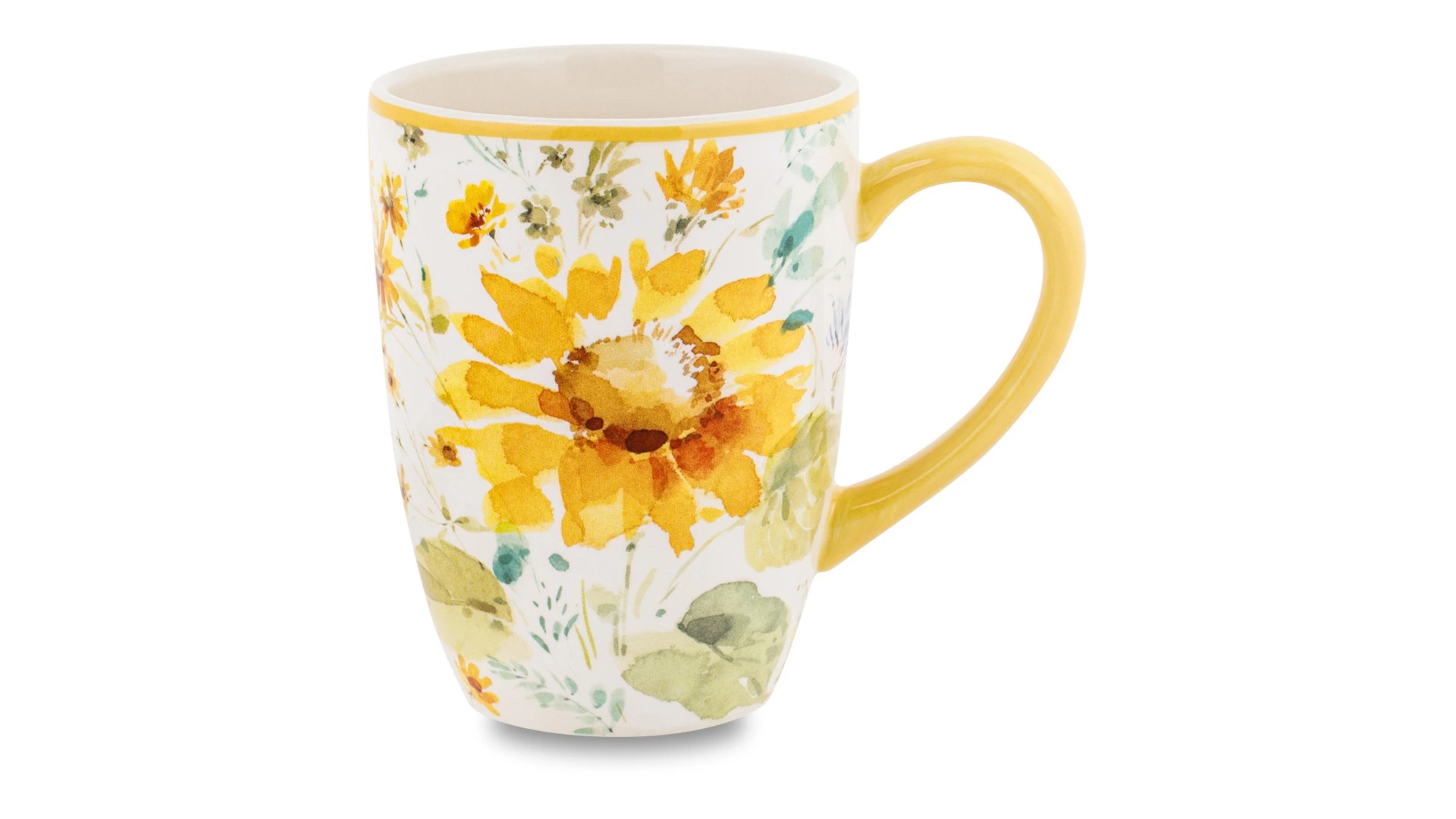 Кружка Certified Int Подсолнухи 410 мл, керамика