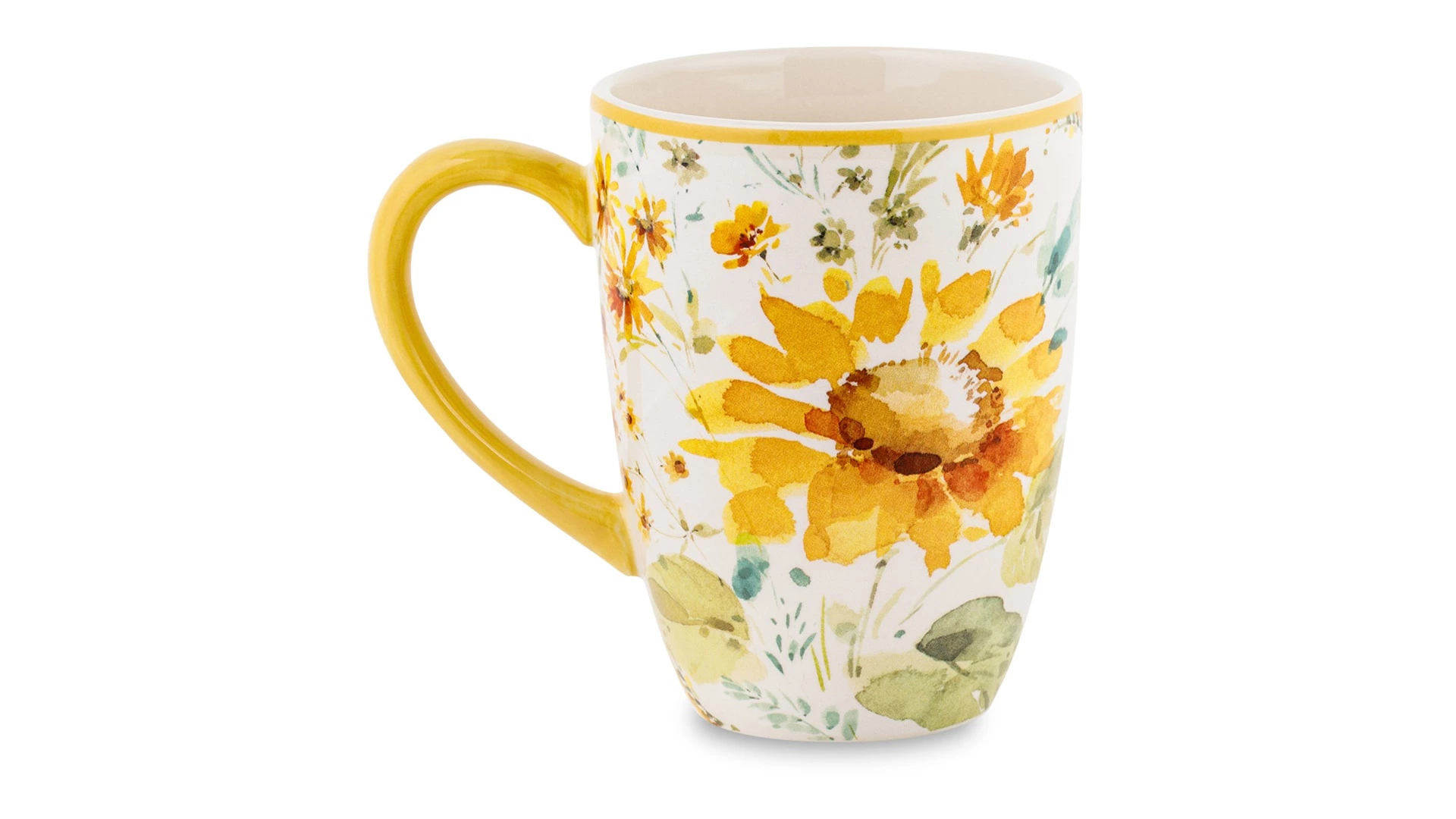 Кружка Certified Int Подсолнухи 410 мл, керамика