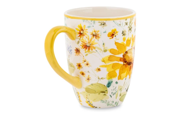 Кружка Certified Int Подсолнухи 410 мл, керамика
