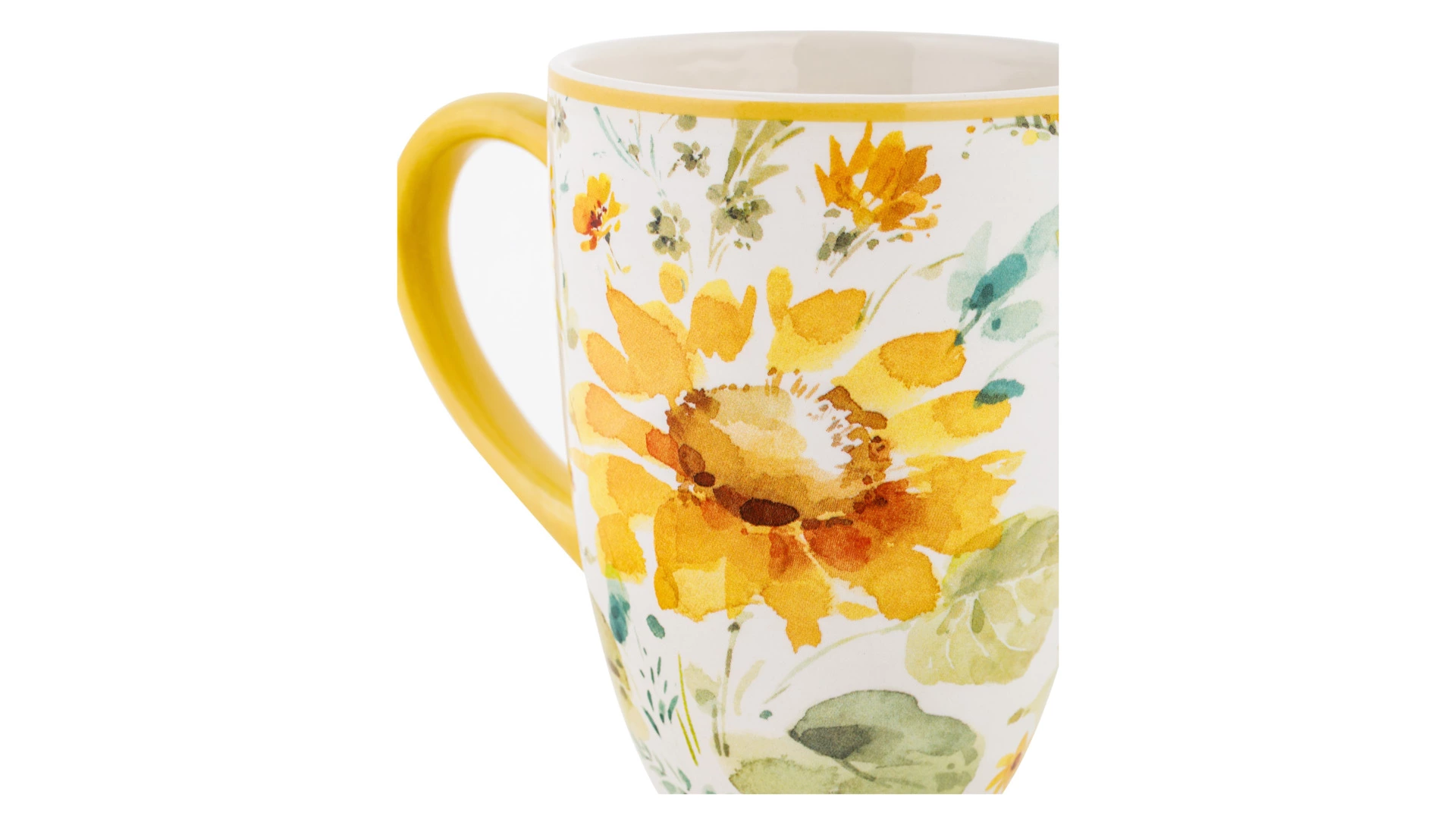 Кружка Certified Int Подсолнухи 410 мл, керамика