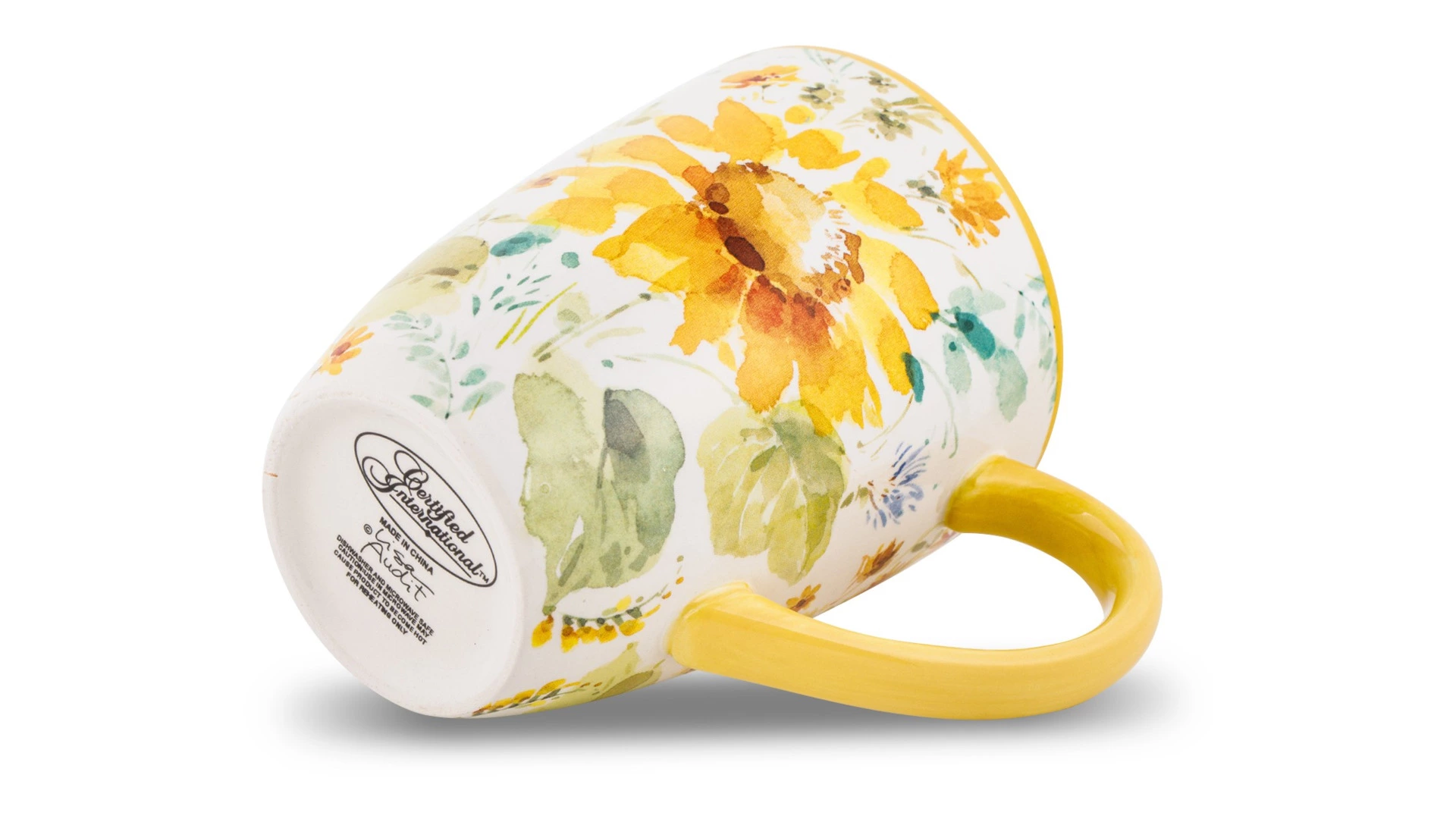 Кружка Certified Int Подсолнухи 410 мл, керамика