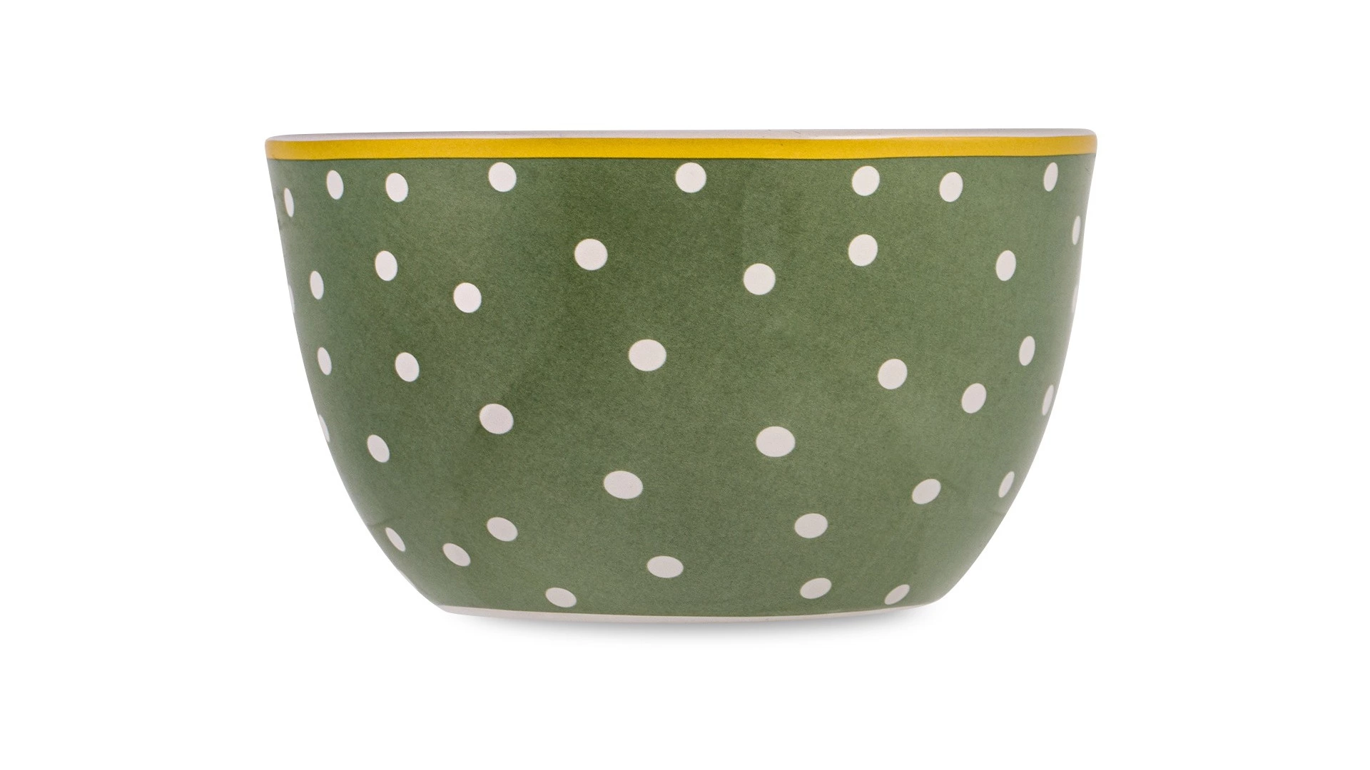 Салатник порционный Certified Int Подсолнухи, в горошек 13 см, керамика