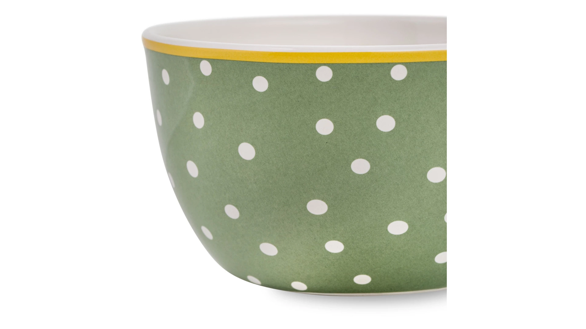 Салатник порционный Certified Int Подсолнухи, в горошек 13 см, керамика