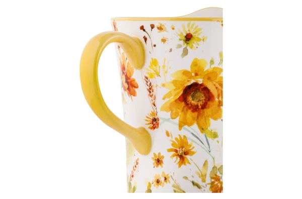 Кувшин Certified Int Подсолнухи 3,3 л, керамика