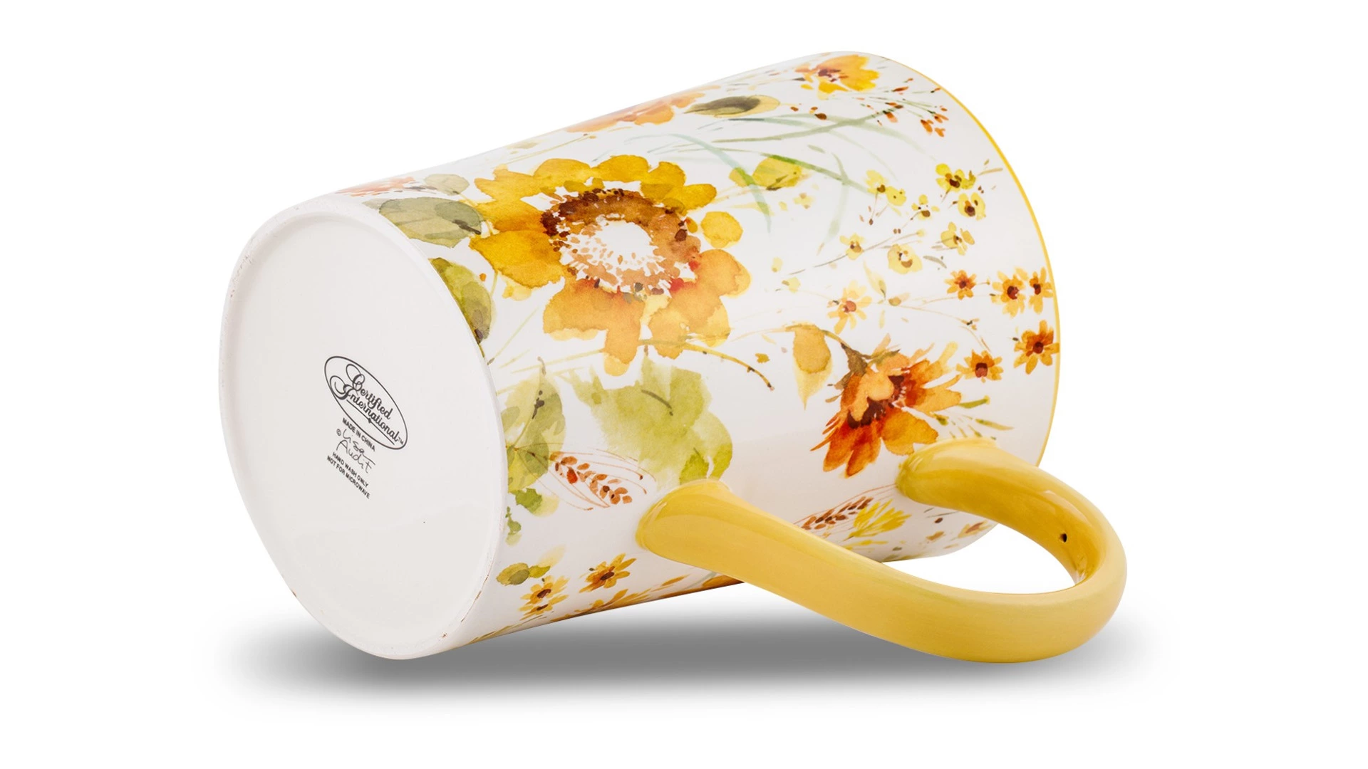 Кувшин Certified Int Подсолнухи 3,3 л, керамика