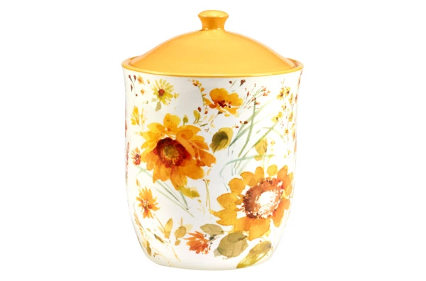 Банка для печенья Certified Int Подсолнухи 3,1 л, керамика