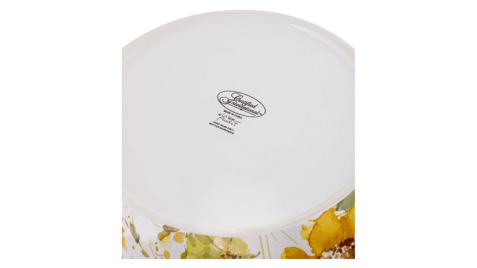 Салатник глубокий Certified Int Подсолнухи 28 см, керамика