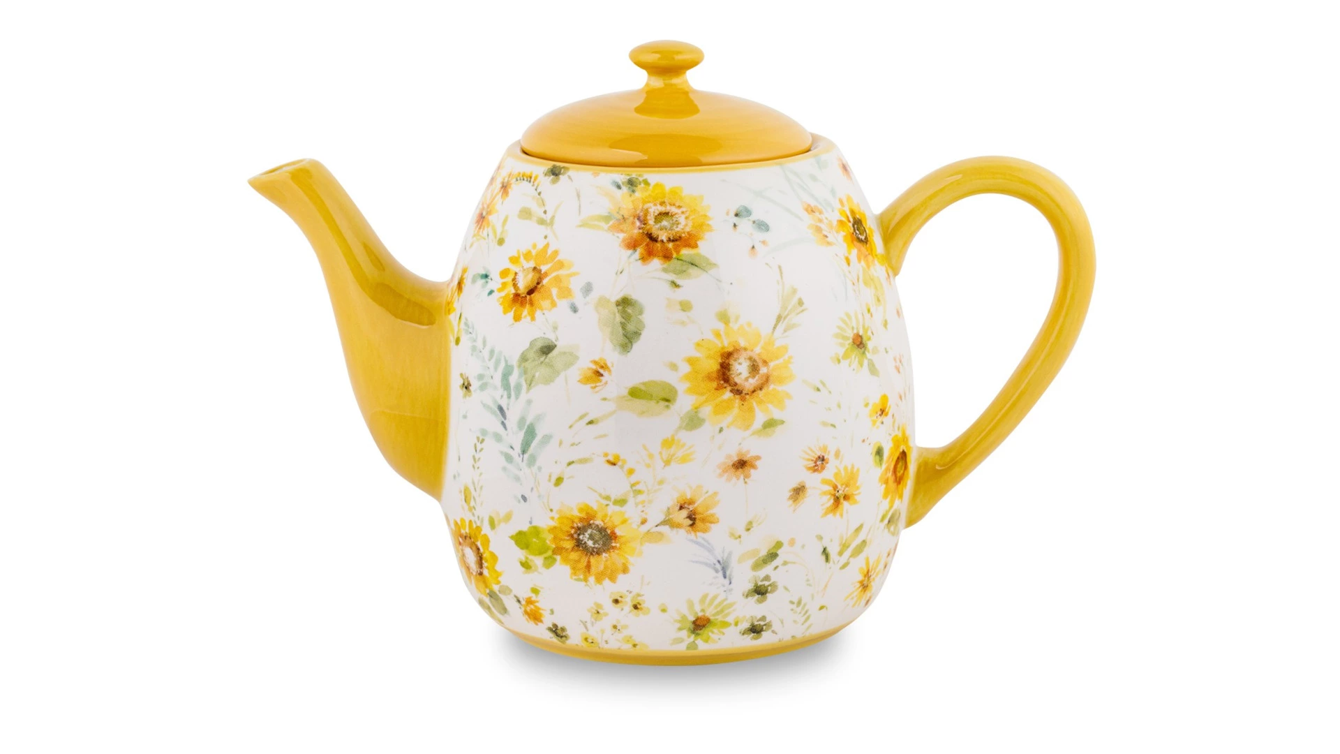 Чайник Certified Int Подсолнухи 1,2 л, керамика