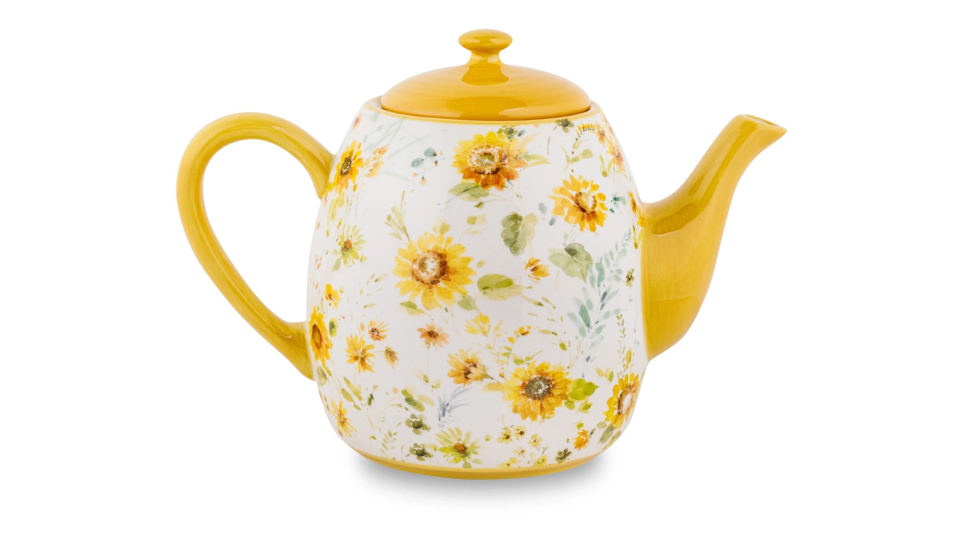 Чайник Certified Int Подсолнухи 1,2 л, керамика