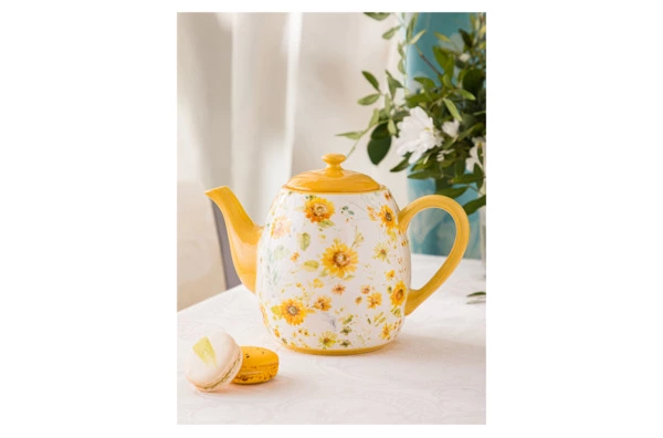 Чайник Certified Int Подсолнухи 1,2 л, керамика