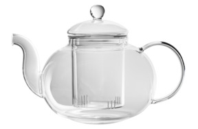 Чайник заварочный Bredemeijer Verona со стеклянным фильтром для связанного чая 1л, стекло