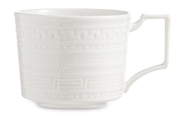 Чашка чайная с блюдцем Wedgwood Инталия 220 мл, фарфор костяной