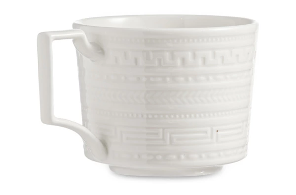 Чашка чайная с блюдцем Wedgwood Инталия 220 мл, фарфор костяной