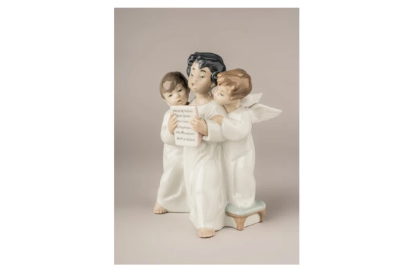 Фигурка Lladro Ангелочки 12х18 см, фарфор