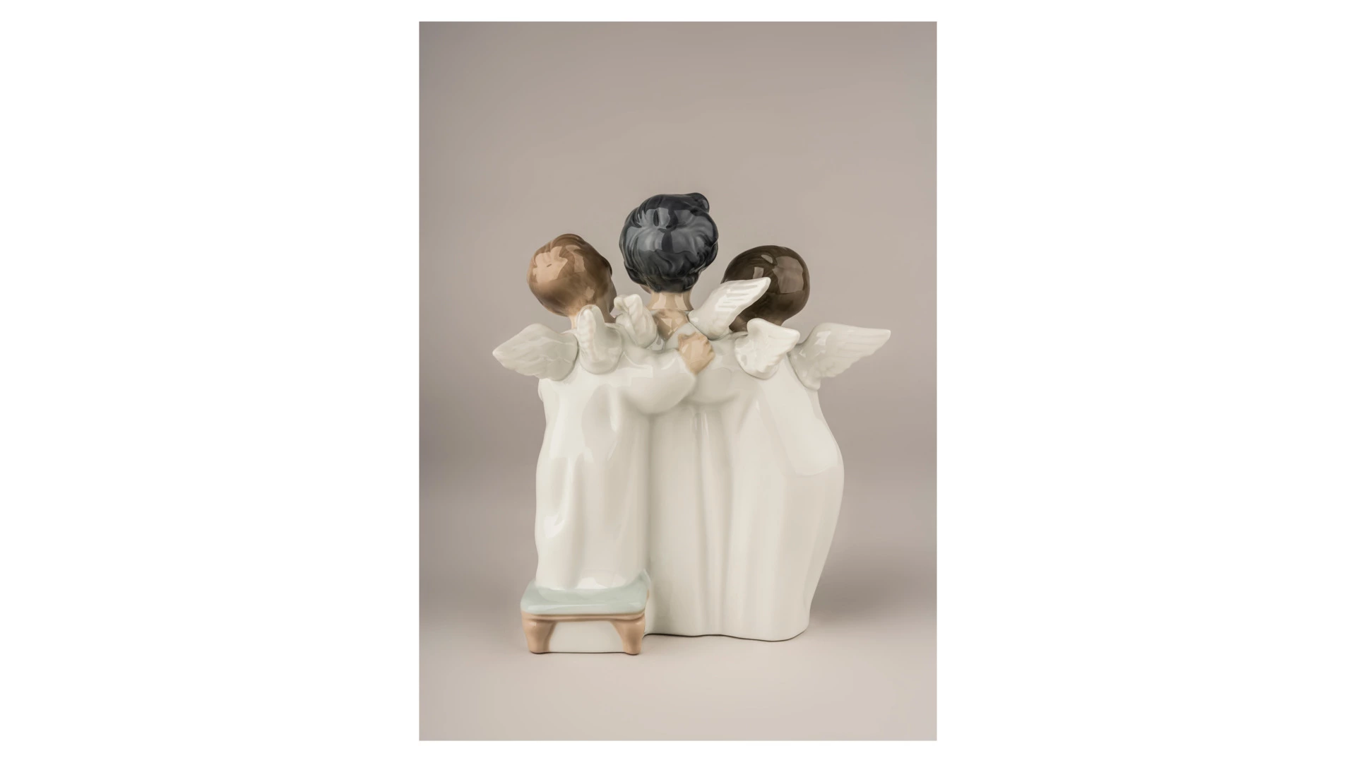 Фигурка Lladro Ангелочки 12х18 см, фарфор