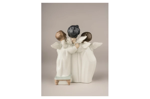 Фигурка Lladro Ангелочки 12х18 см, фарфор