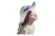 Фигурка Lladro Любопытная девочка в соломенной шляпе 9х25 см, фарфор