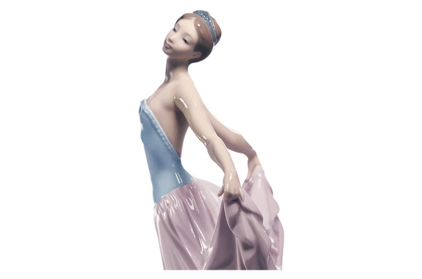Фигурка Lladro Танцовщица - репетиция 18х30 см, фарфор