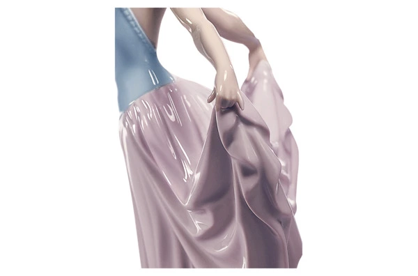 Фигурка Lladro Танцовщица - репетиция 18х30 см, фарфор