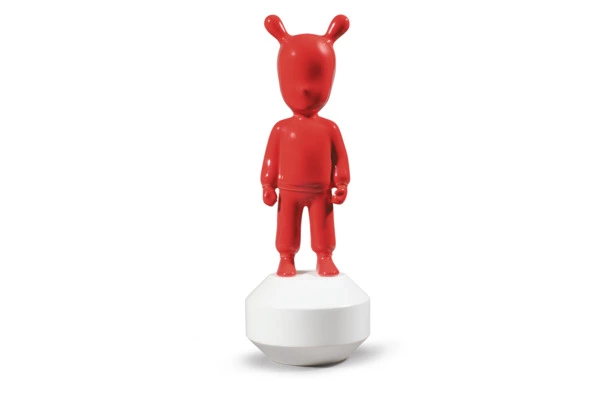 Фигурка Lladro Гость красный, малый 11х30 см, фарфор