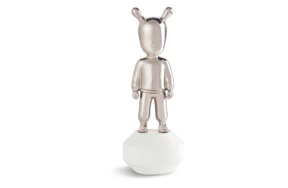 Фигурка Lladro Гость серебряный, малый 11х30 см, фарфор