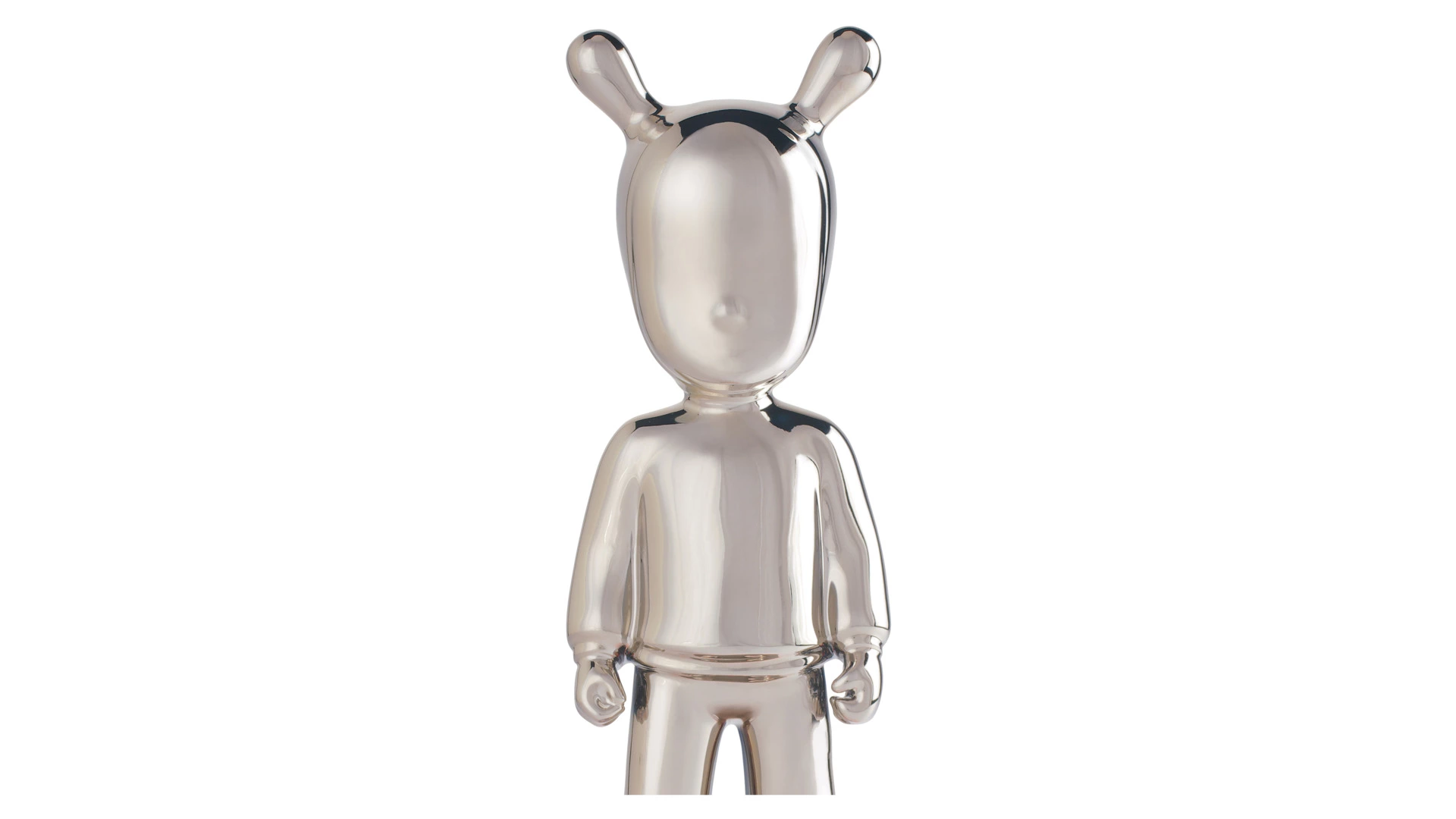 Фигурка Lladro Гость серебряный, малый 11х30 см, фарфор