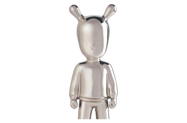 Фигурка Lladro Гость серебряный, малый 11х30 см, фарфор