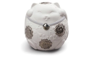 Фигурка Lladro Манеки Неко II Ре-Деко 9х10 см, фарфор