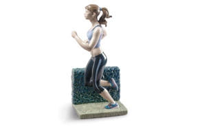 Фигурка Lladro На пробежке 15х31 см, фарфор