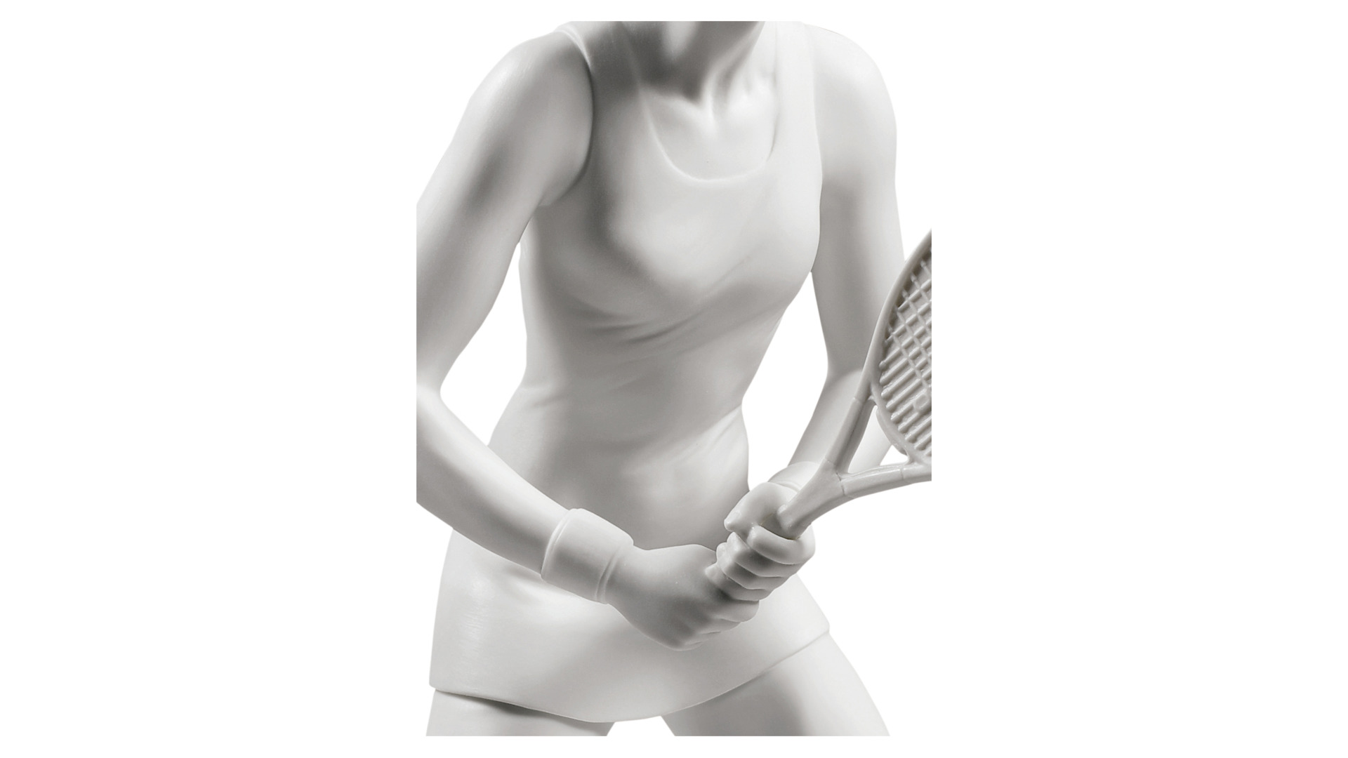 Фигурка Lladro Теннисистка 22х38 см, фарфор