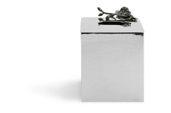 Держатель для салфеток Michael Aram Черная орхидея 11х11х16,5 см, сталь нержавеющая