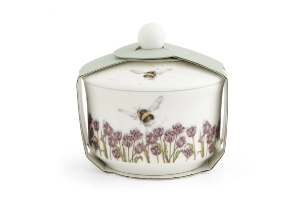 Сахарница Royal Worcester Забавная фауна Шмель 300 мл, фарфор костяной