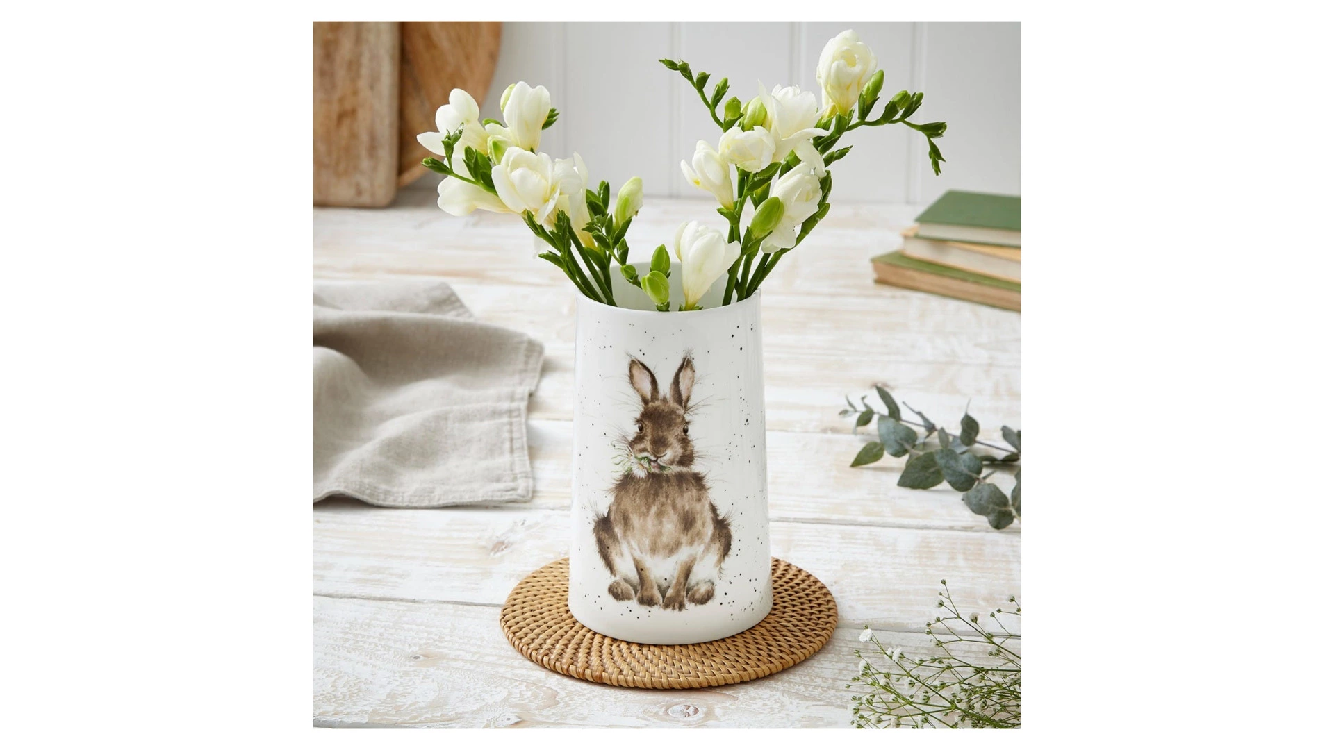 Ваза Royal Worcester Забавная фауна Кролик 17 см