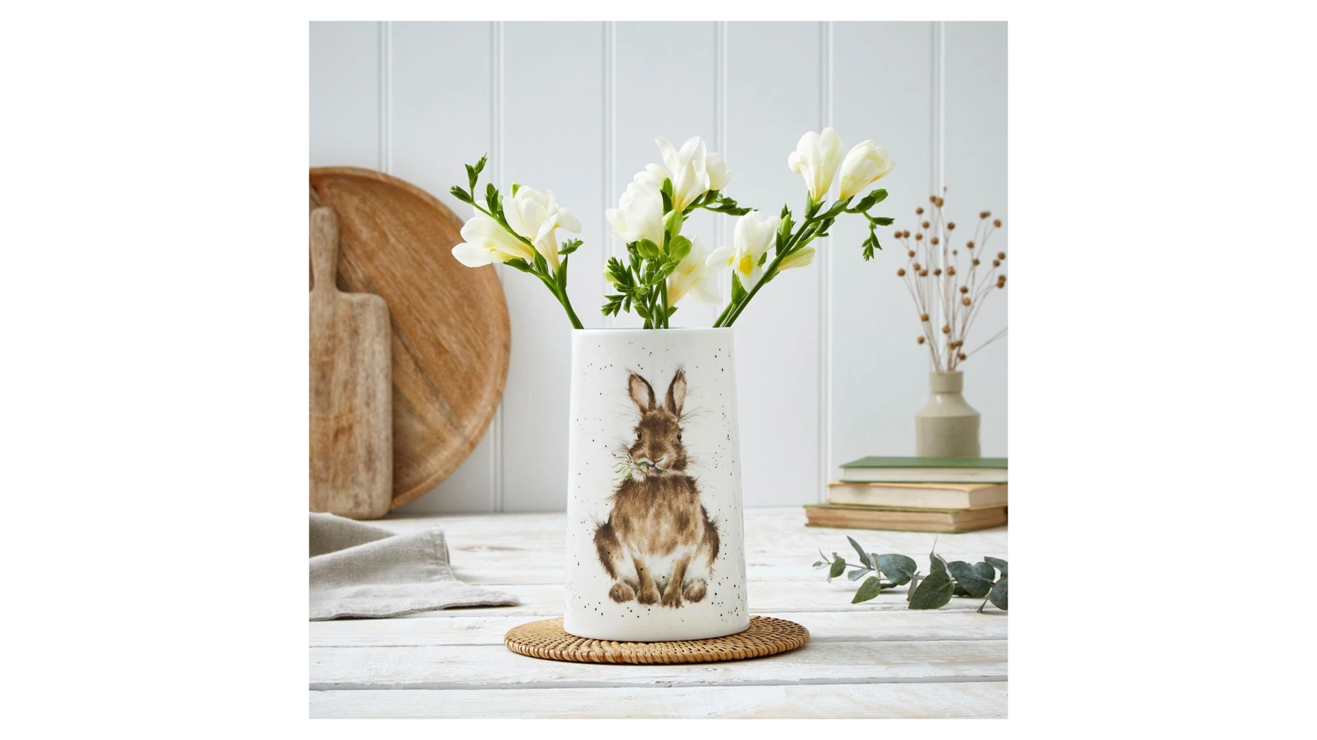 Ваза Royal Worcester Забавная фауна Кролик 17 см