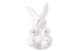 Держатель для смартфона Claystreet Кролики Малыш Пухлик 19 см, фарфор, белый
