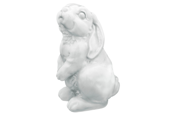 Фигурка Meissen Кролик Тео 13 см, фарфор, белый, фарфор