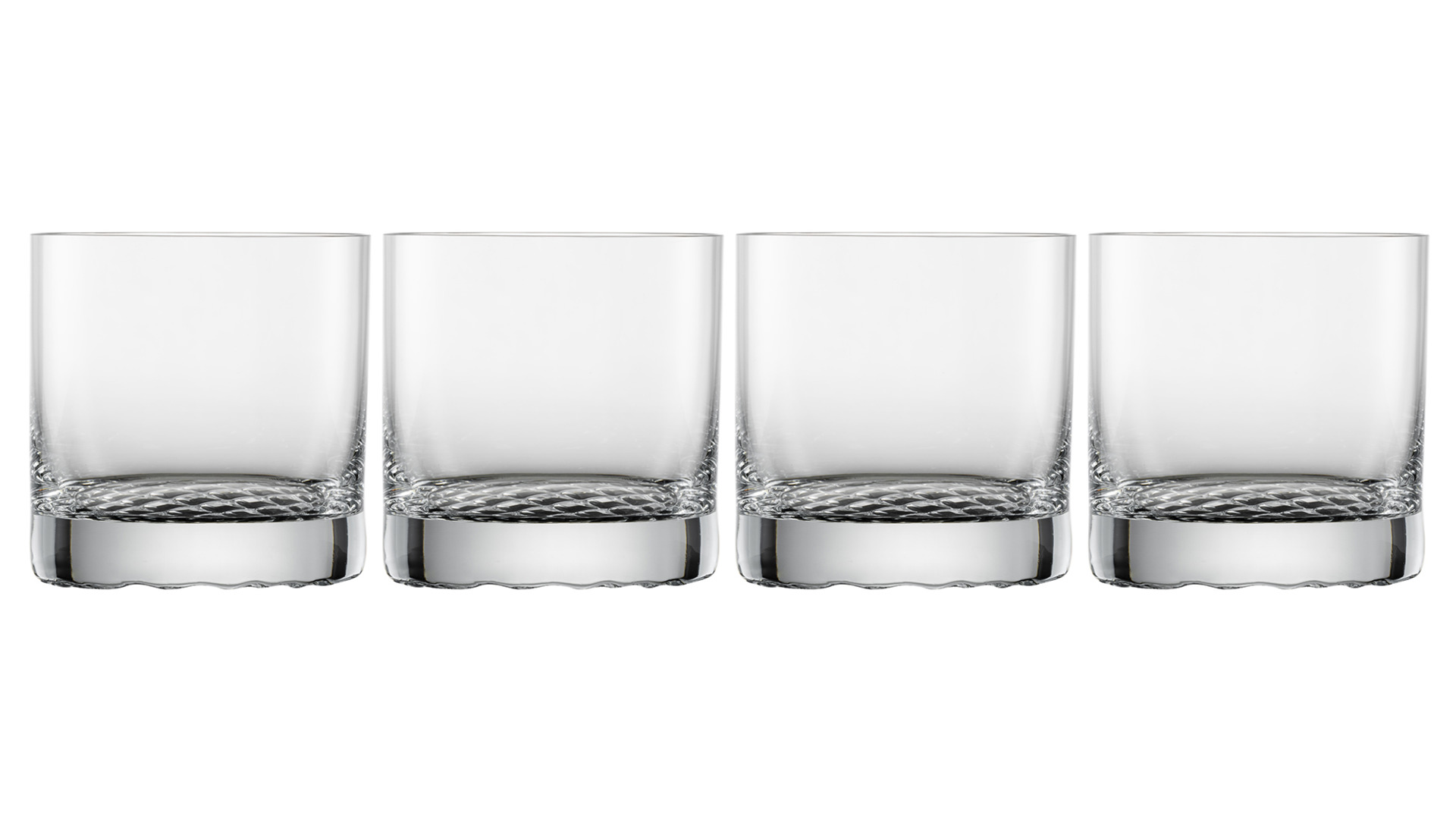 Набор стаканов для виски Zwiesel Glas Chess 480 мл, 4 шт, стекло хрустальное