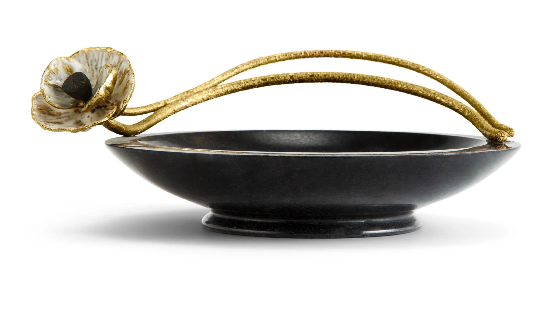 Чаша малая Michael Aram Анемоны 18 см, мрамор